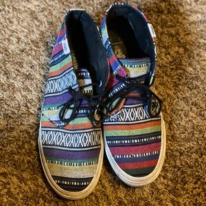 Vans mid-rise Shoe Size 8.5w/7m